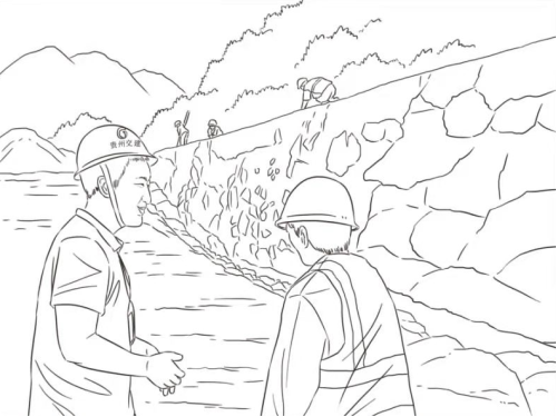 【故事绘】筑路扶贫"最佳拍档"——杨仲伟&冷搏