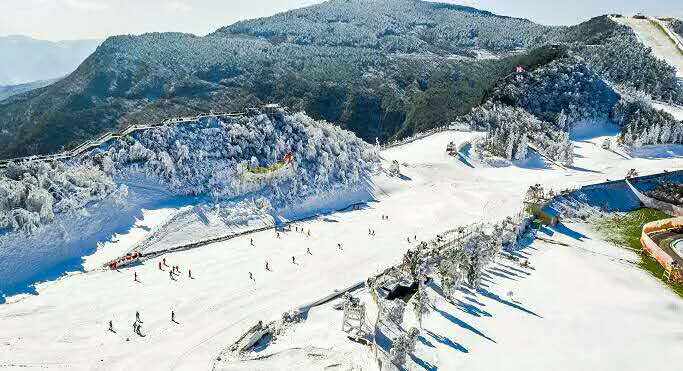 六盘水玉舍滑雪场(贵州省文化和旅游厅供图)