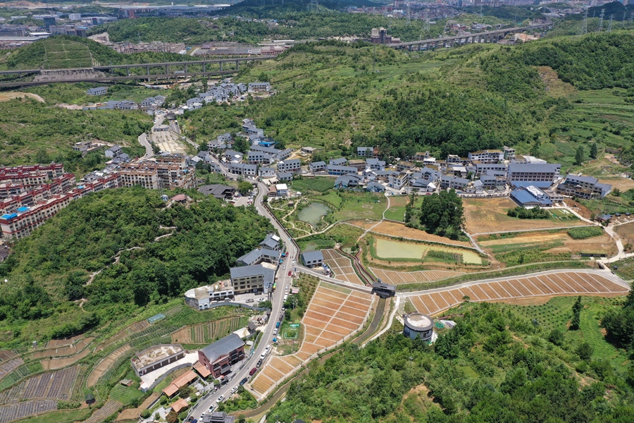 贵阳观山湖区翁井村:被精神文明的活水滋养的"全国文明村-贵州文明网